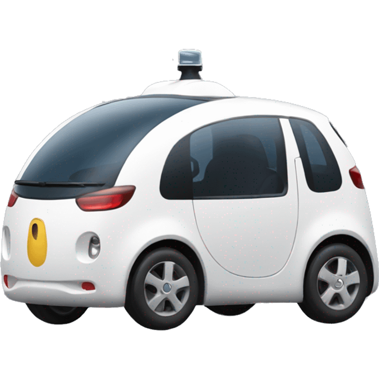 self driving car emoji