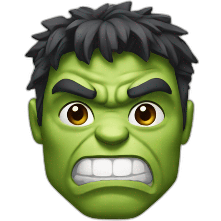 hulk with headpones emoji