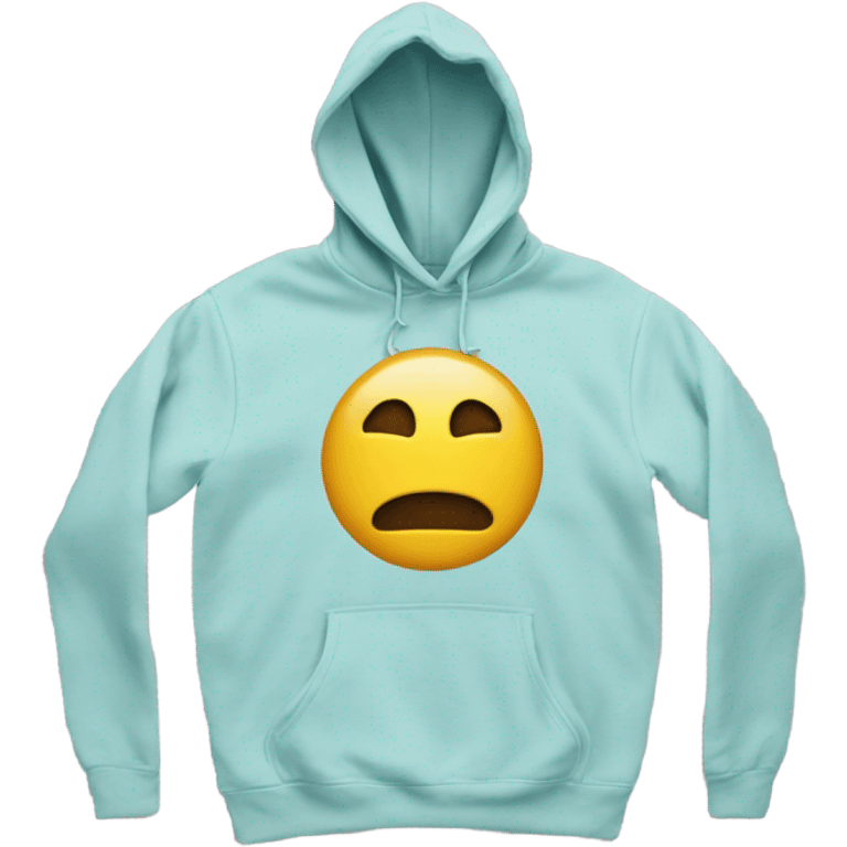 Hooded sweatshirt  emoji