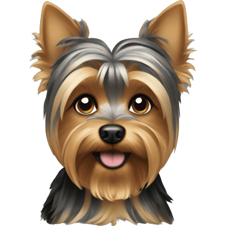 Perro yorkie terrier emoji