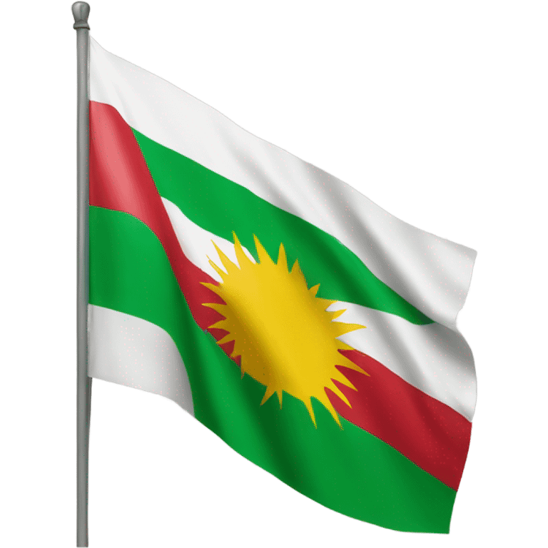 Kurdistan flag emoji