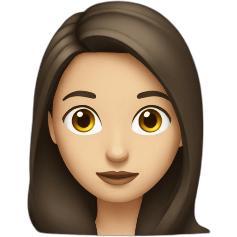 brunette girl coding  emoji