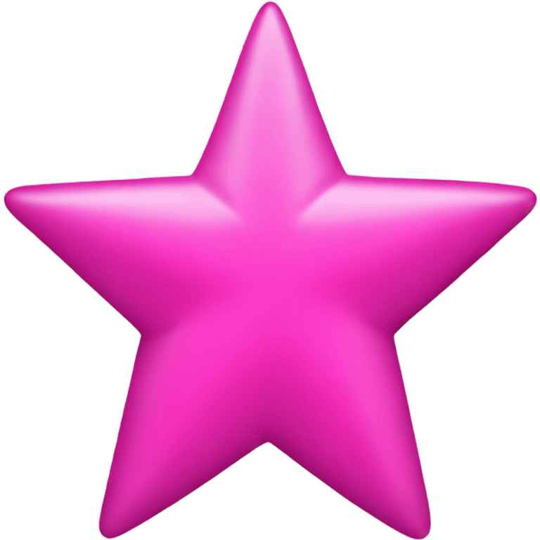 Pink star emoji