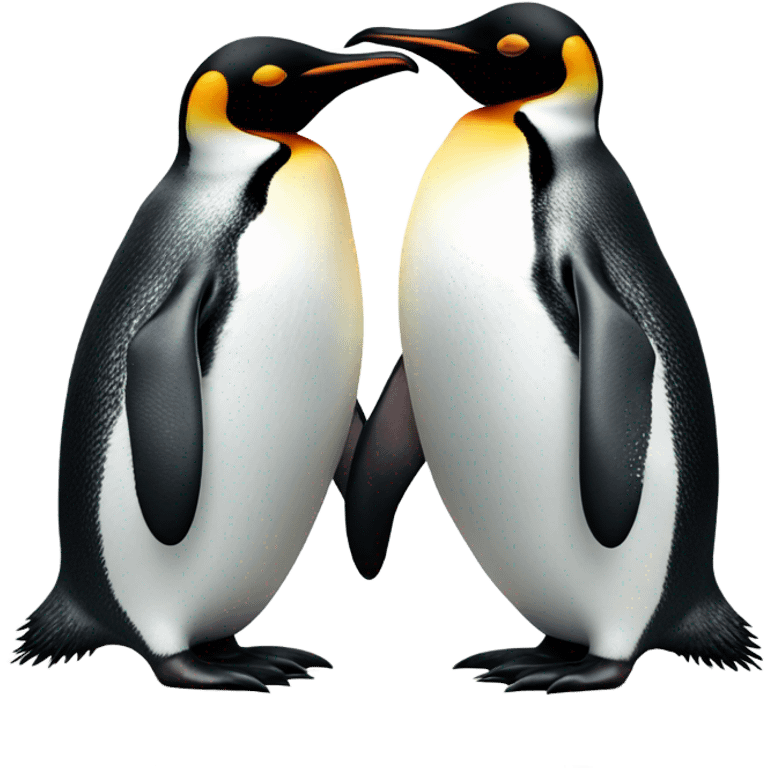 penguin and penguin emoji