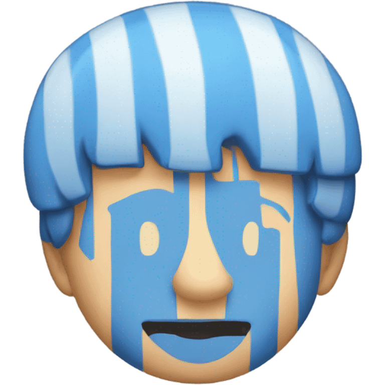 Acryl stripe emoji