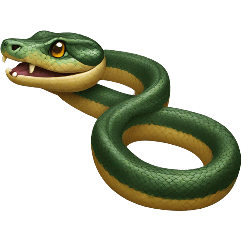 Anaconda snake emoji