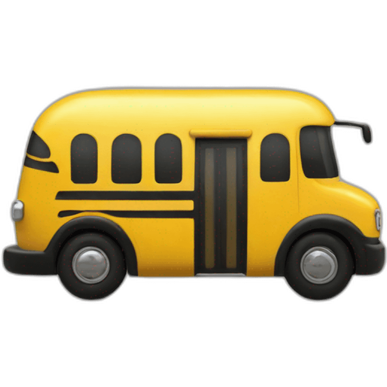 bee-shaped bus emoji