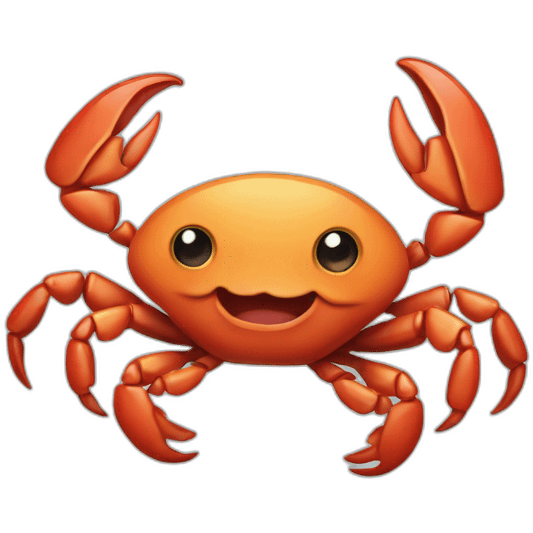 Cute little Crab emoji