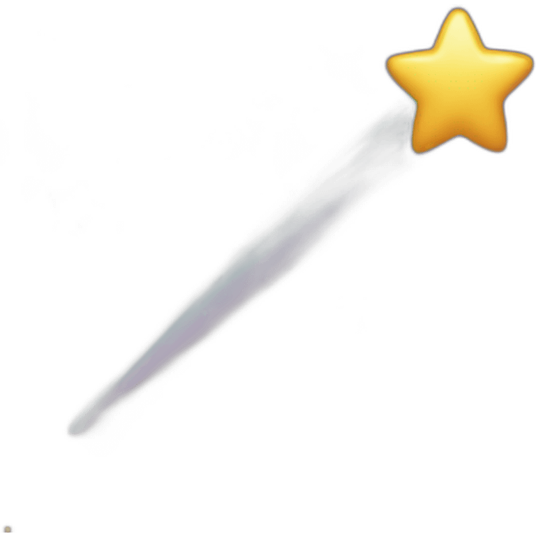 Shooting Star Space emoji