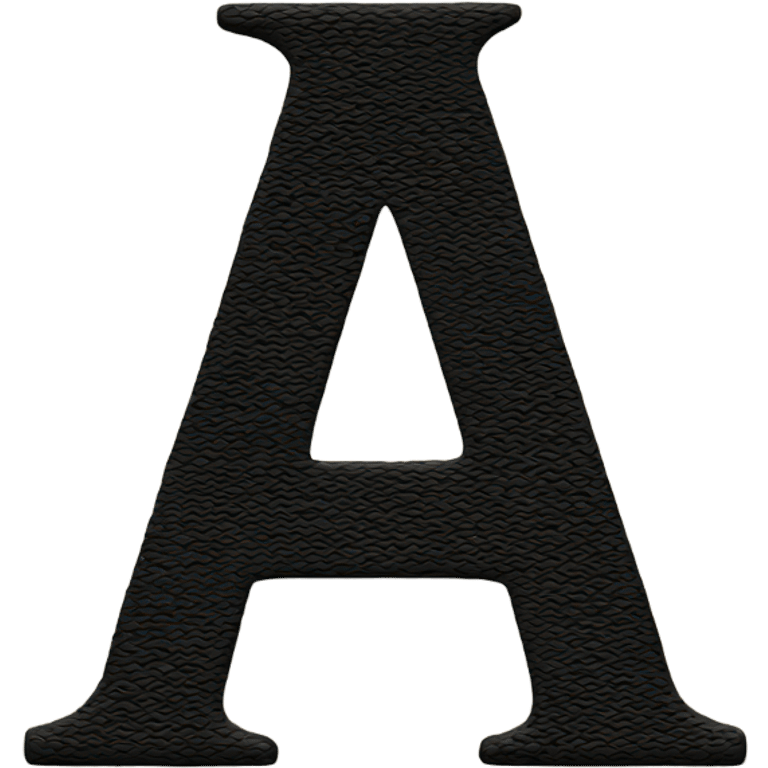 letter A emoji