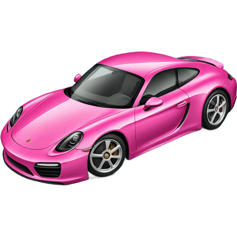 pink porsche  emoji