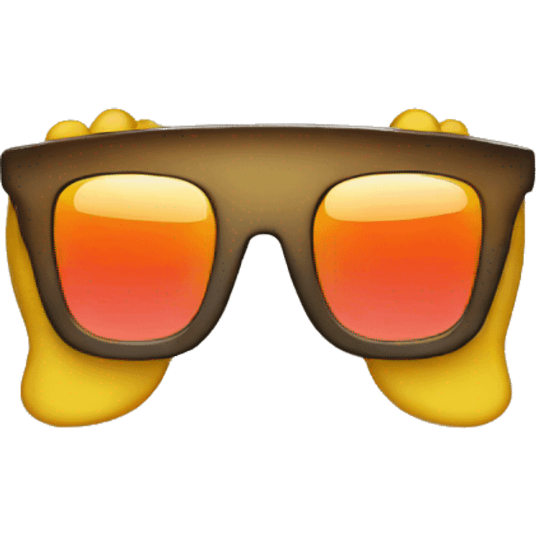 3D glasses  emoji