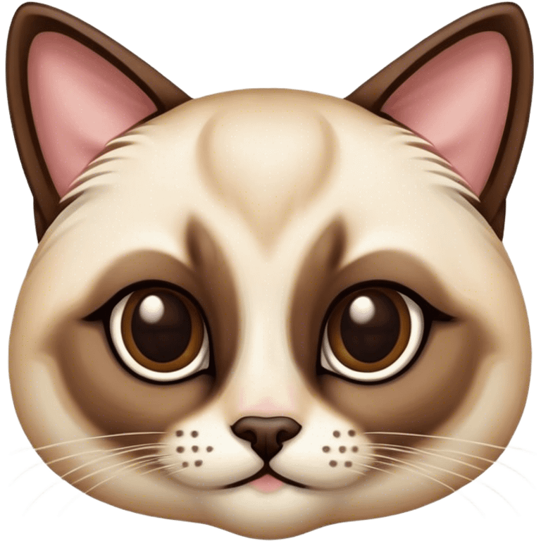 Siamese cat emoji