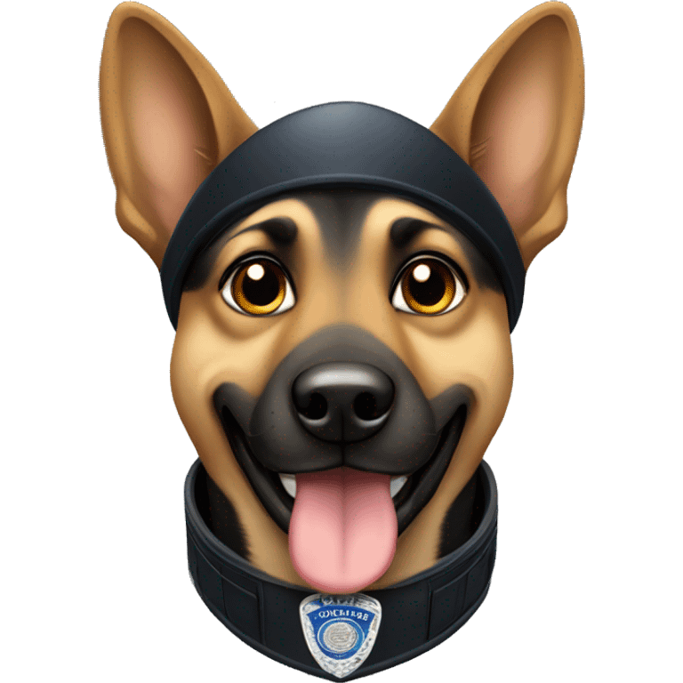 police dog emoji