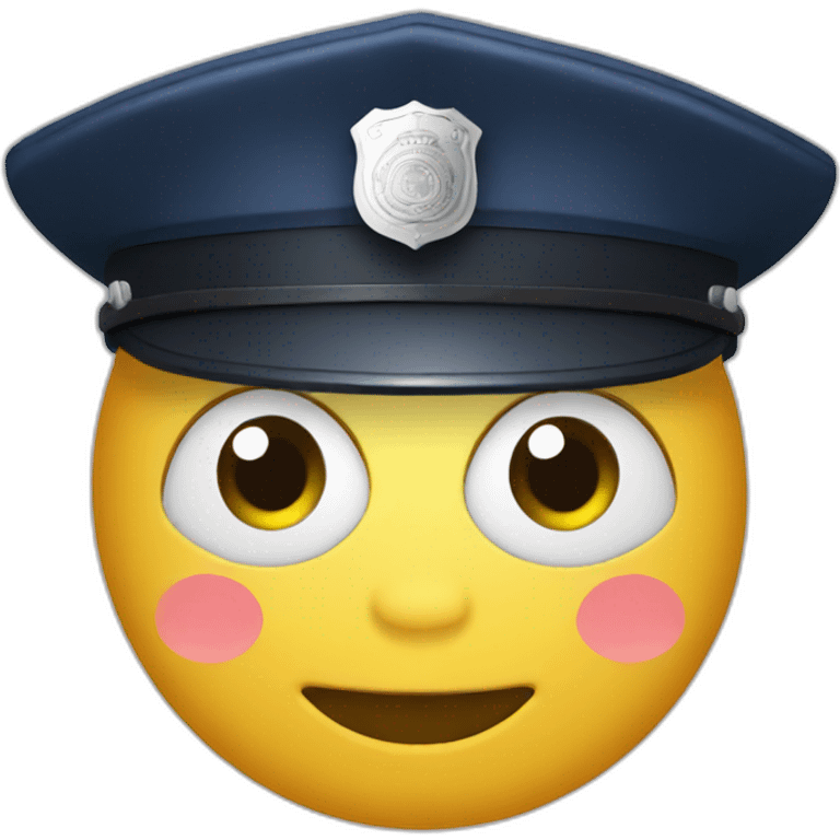 police hat emoji