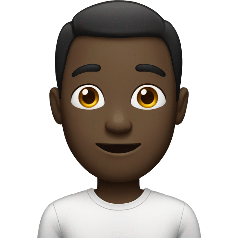 Skinny black man  emoji