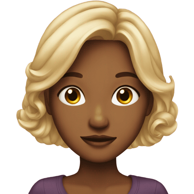 Beautiful girl emoji