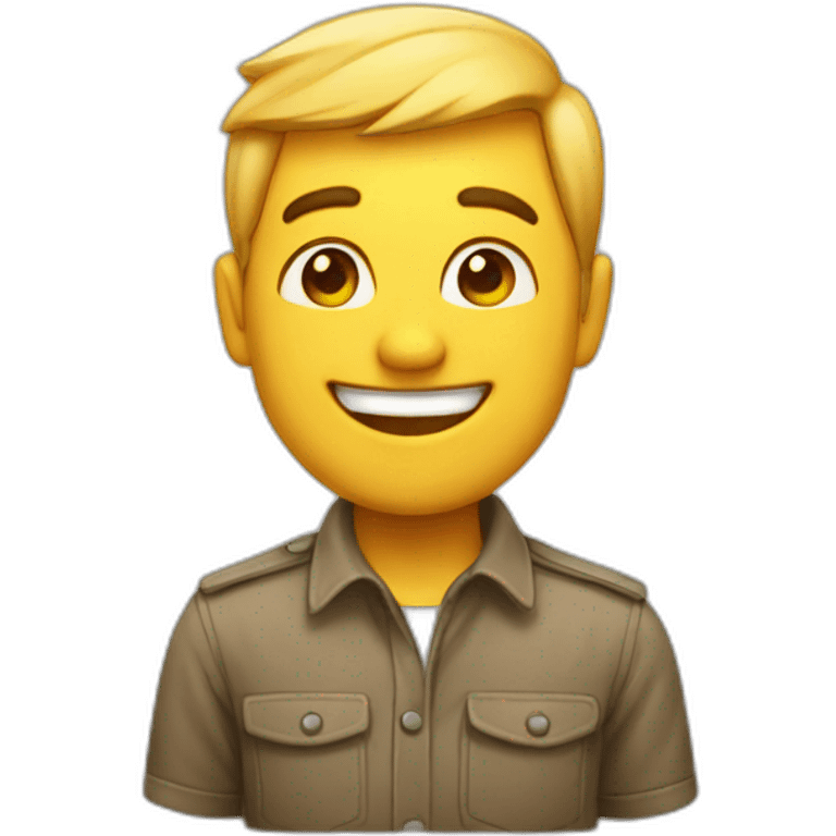 Happy mac emoji