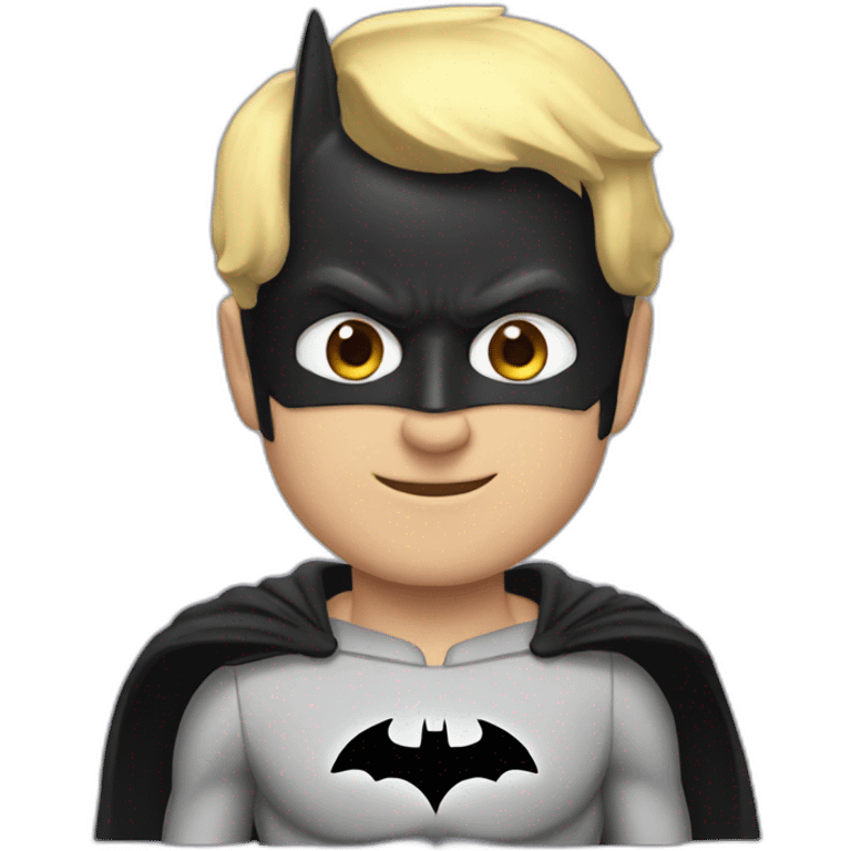 Batman with wimgs emoji