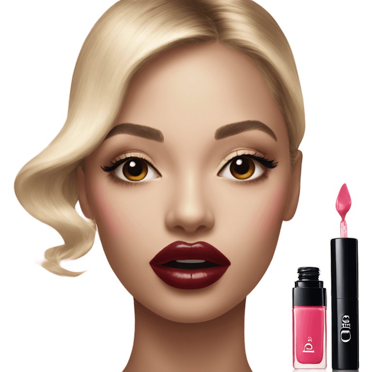 Dior lipgloss emoji