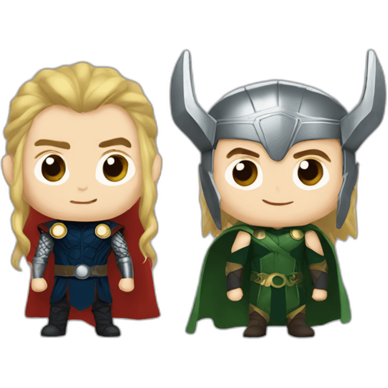 Thor and Loki emoji