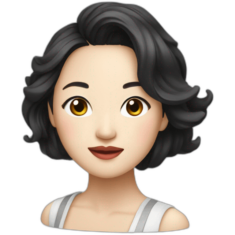 Chinese Singer Gloria Tang emoji