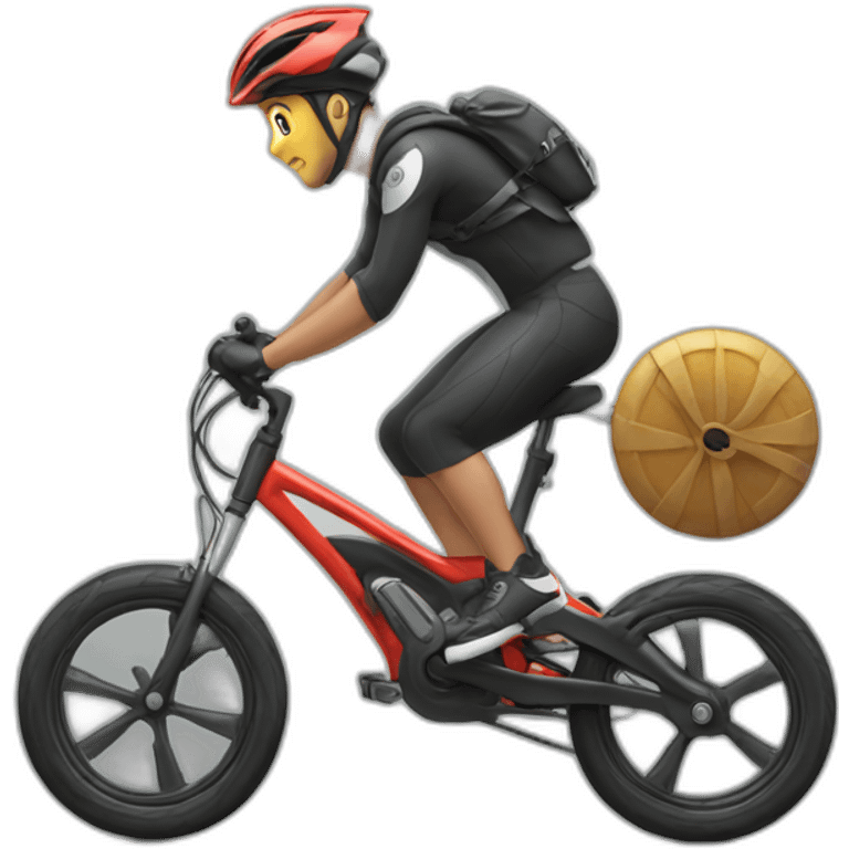 wheelie bike emoji