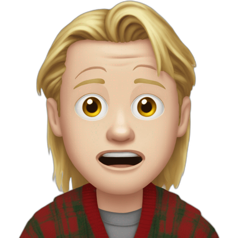 Macaulay Culkin home alone emoji