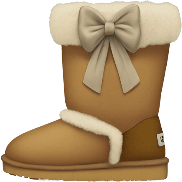 uggs with bow  emoji