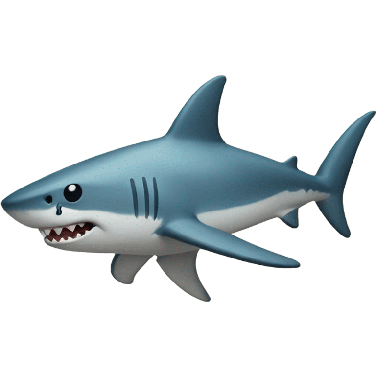 Shark with a t emoji