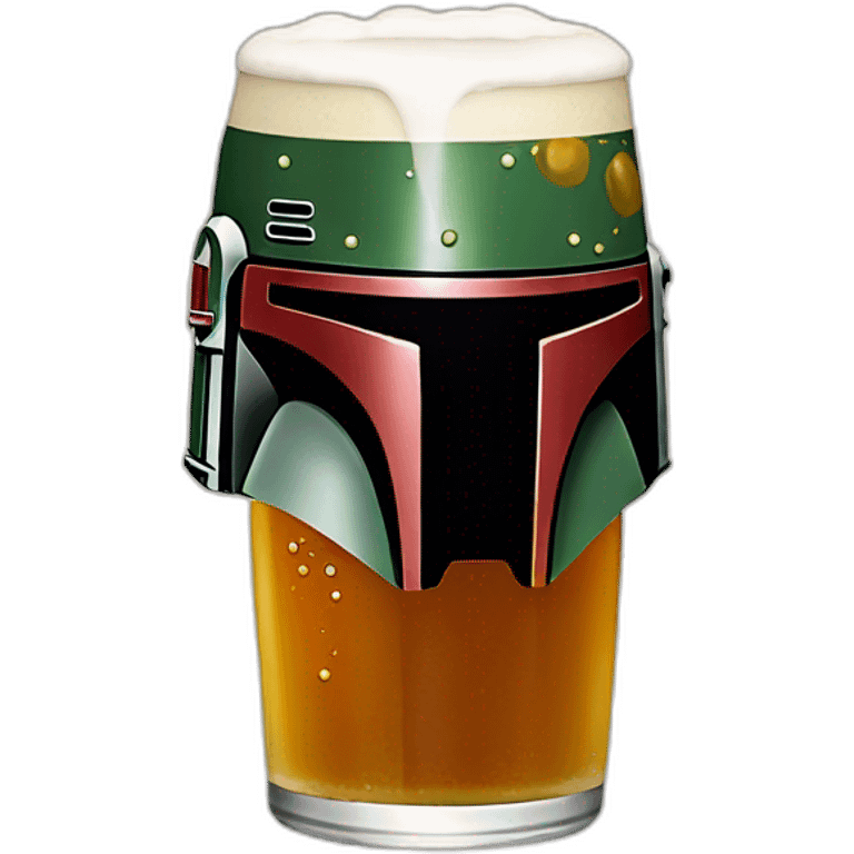 Boba fett beer  emoji