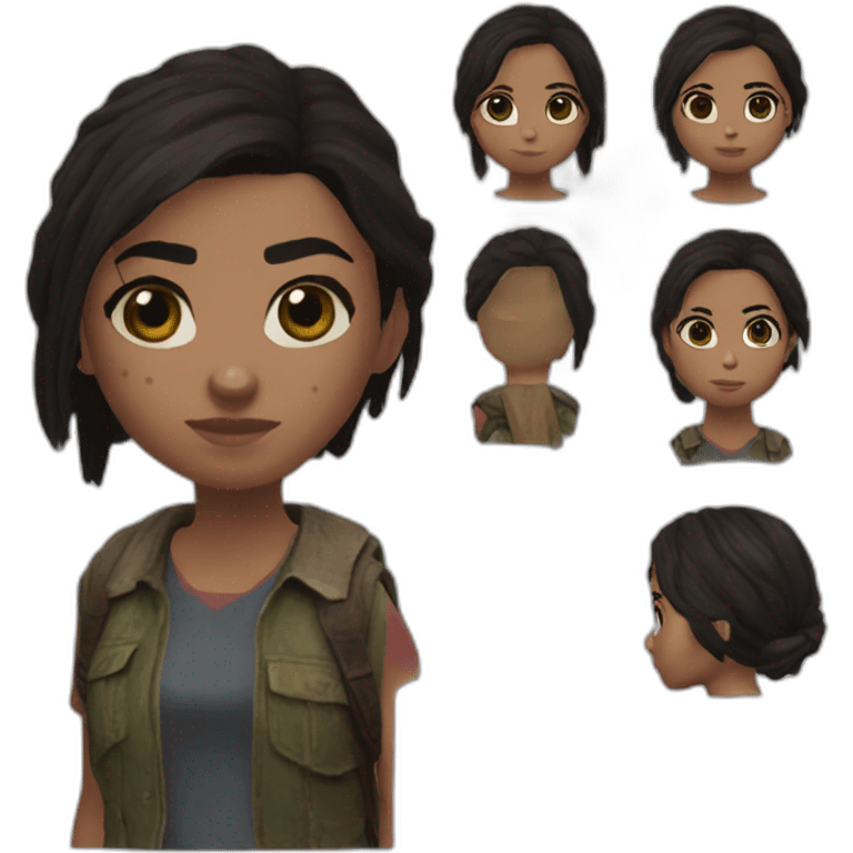 Dina the last of us part 2 emoji