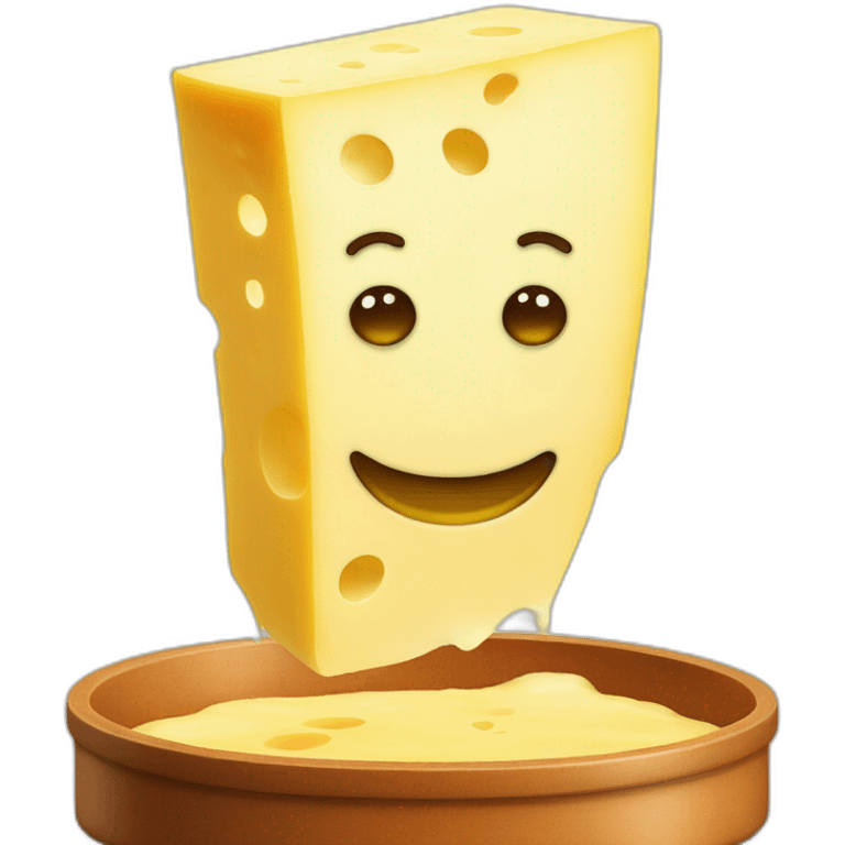 raclette au fromage emoji