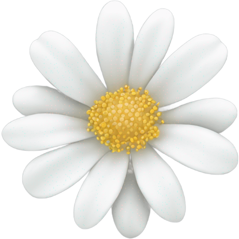 white flower emoji