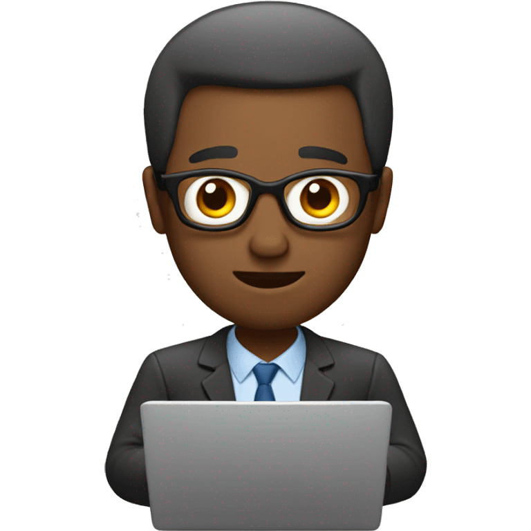 man with laptop emoji