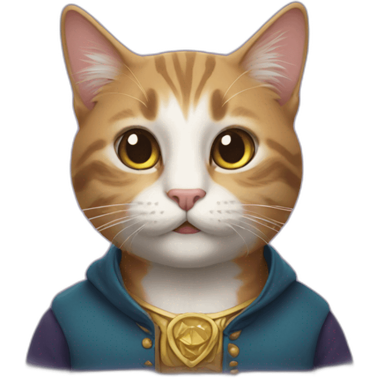 cat magic emoji