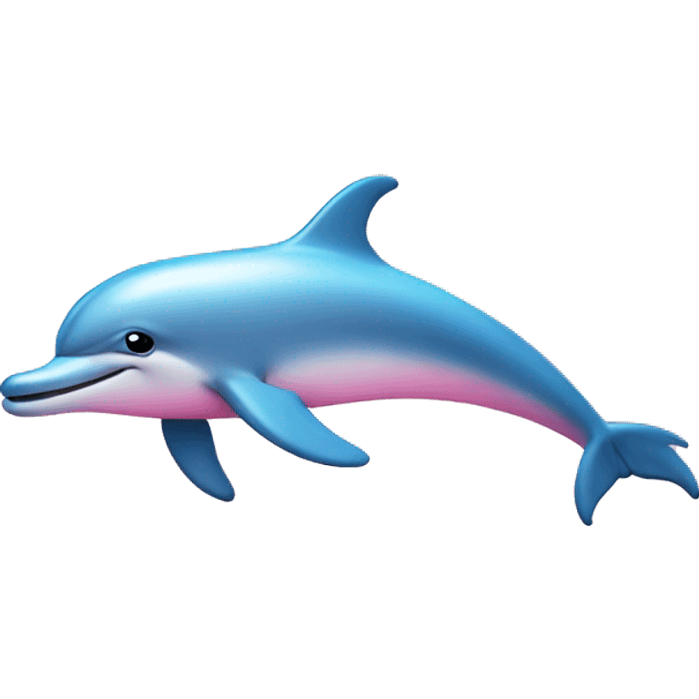 Pastel-pink-colors-dolphin emoji