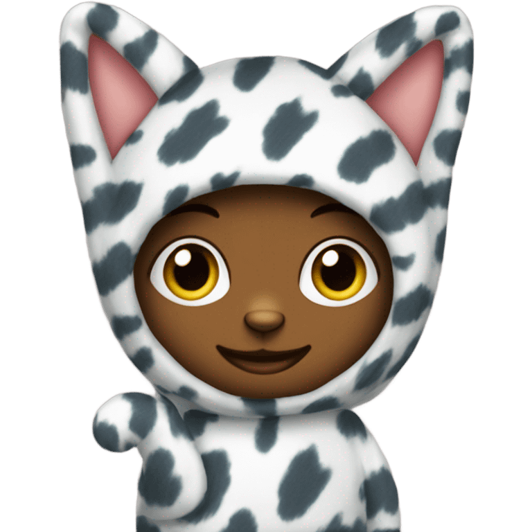 Lucki in a cat costume emoji