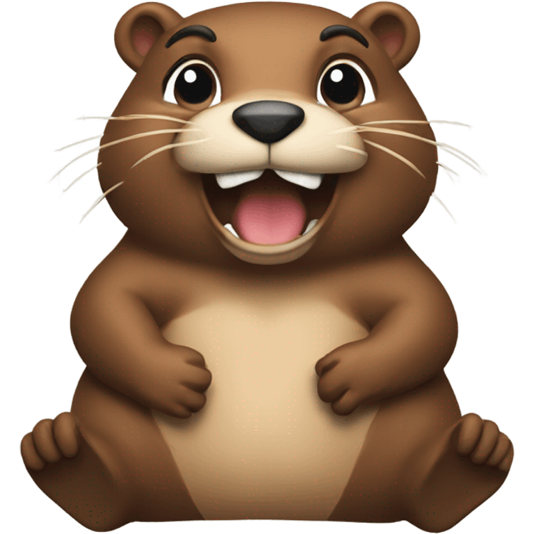 Well done beaver emoji