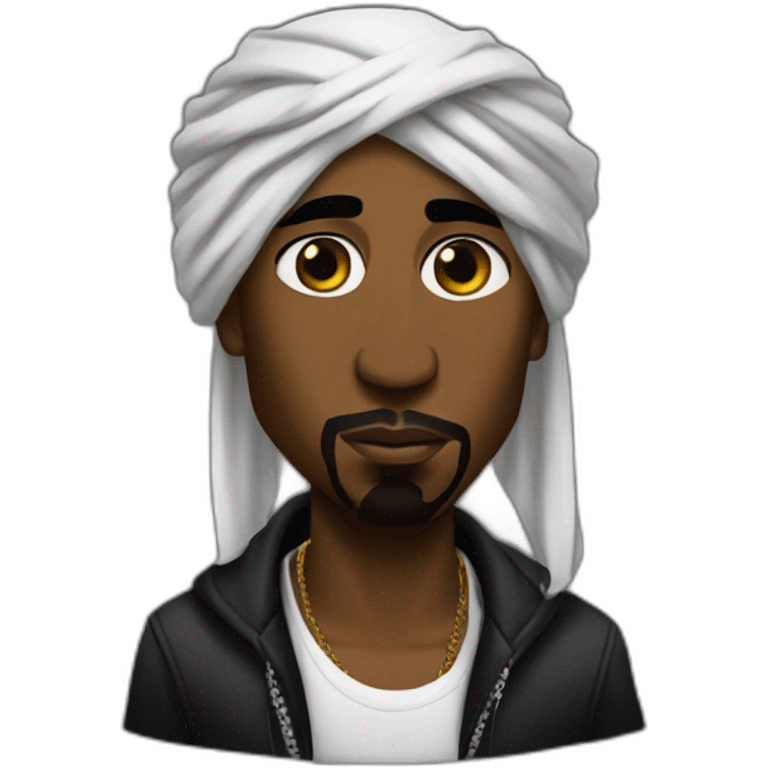 tupac shakur emoji