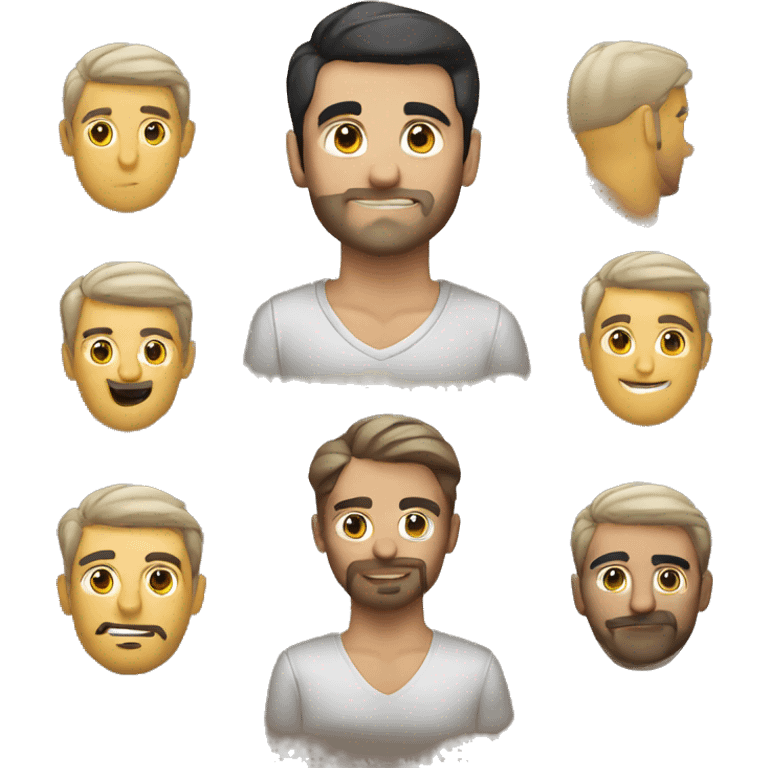 makinalaşan bir adam emoji