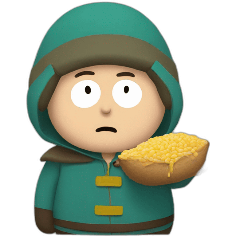 CARTMAN QUI MANGE  emoji