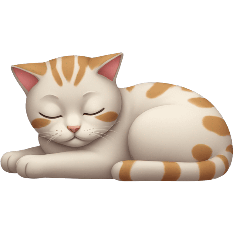 sleepy cat emoji