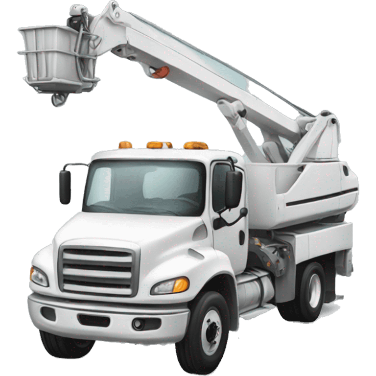 Bucket truck emoji