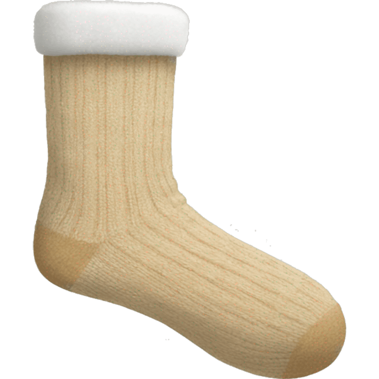 beige winter socks emoji