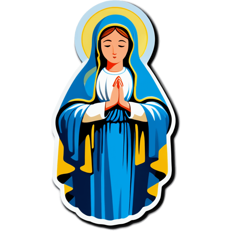 Virgin Mary, prayercandle  emoji