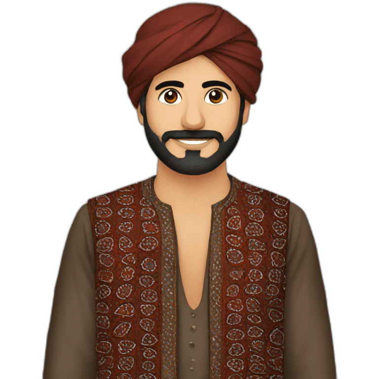 Sindhi ajrak emoji