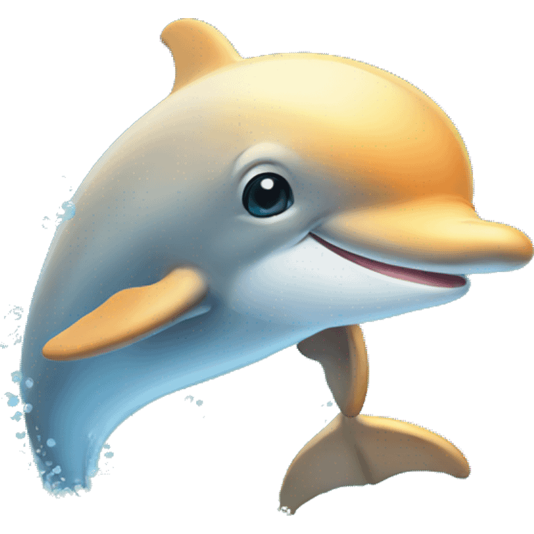 Cute Dolphin emoji