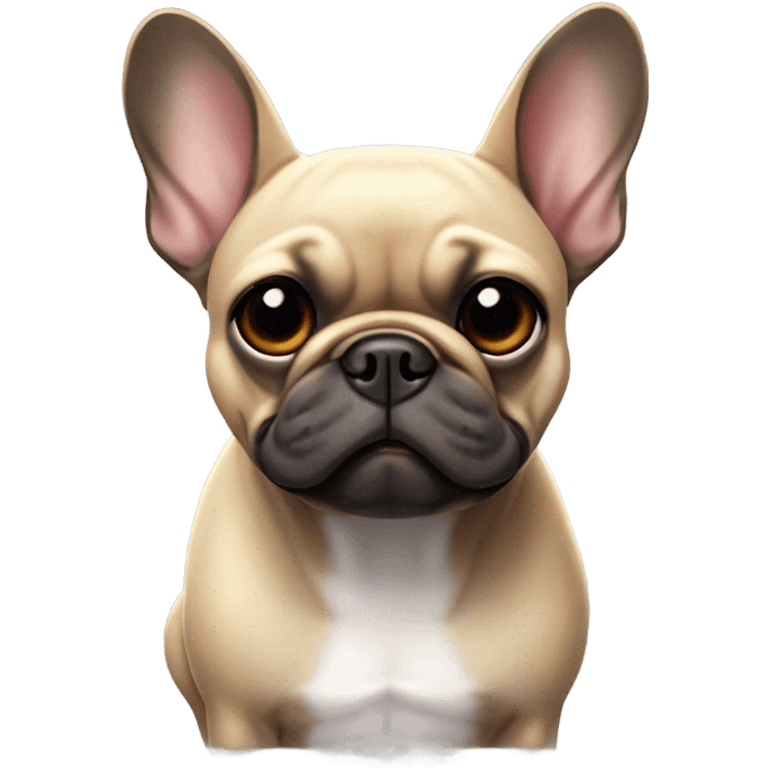 French bulldog emoji