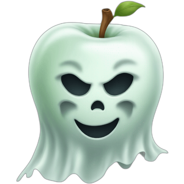 apple ghost emoji emoji